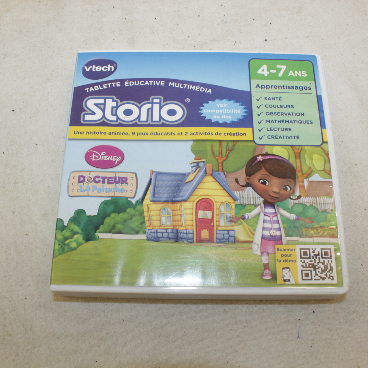 Acheter Jeu Vtech storio - Dr la peluche Bon état - 20,00 € Jeu Vtech storio - Dr la peluche Bon état - reconditionné disponible sur Label Emmaüs